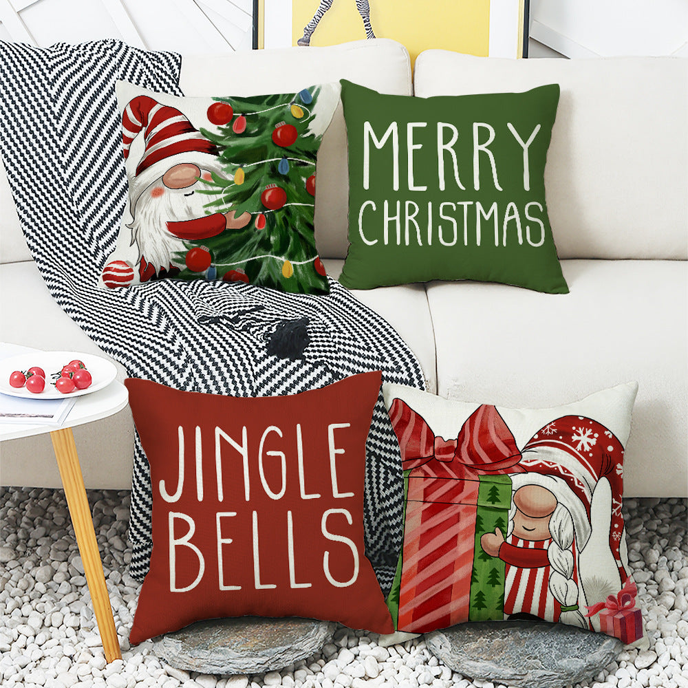 4-Piece Cozy Character Pillow & Pillowcase Set